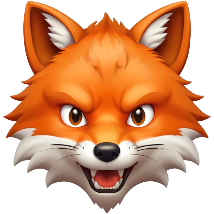 anger Fox  emoji