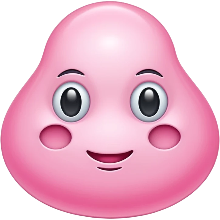 Esthétique objet rose pastel emoji
