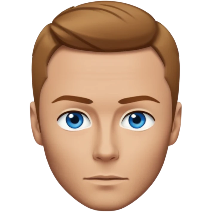 Ronan Keating with blue eyes emoji