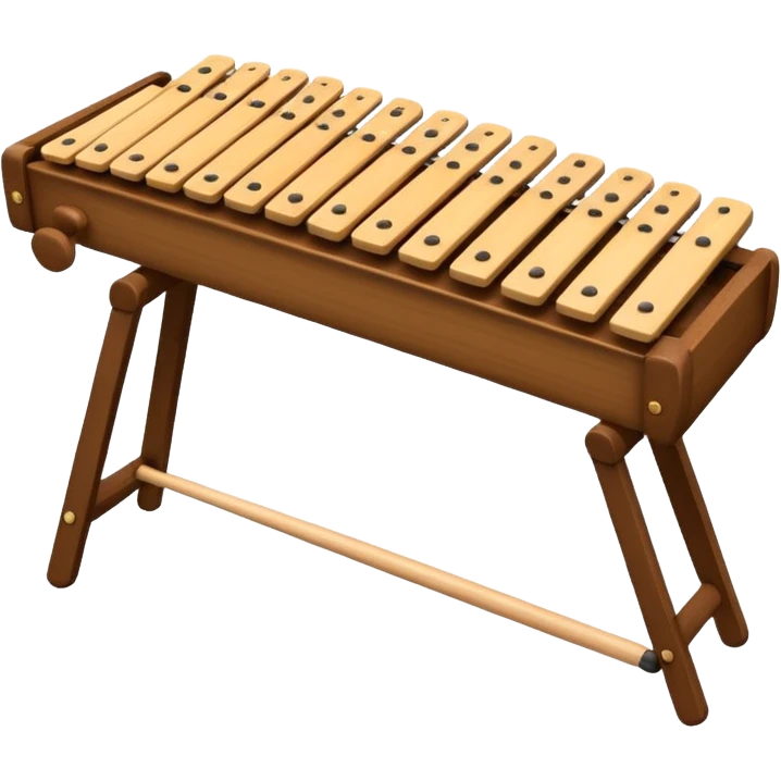 thai xylophone, traditional musical instrument emoji