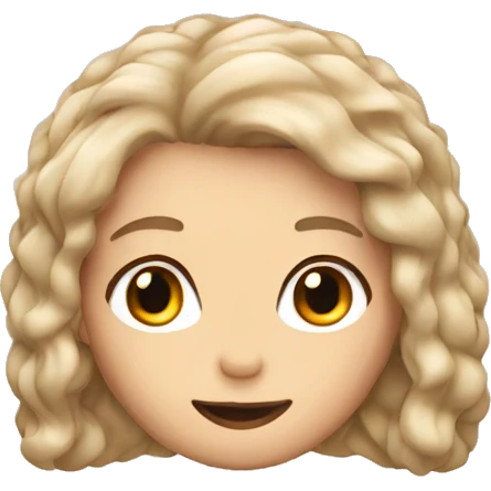 beige hair clip emoji