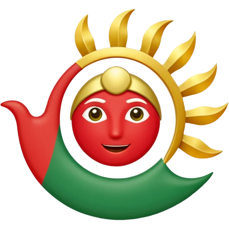Kürdistan bayrağı emoji