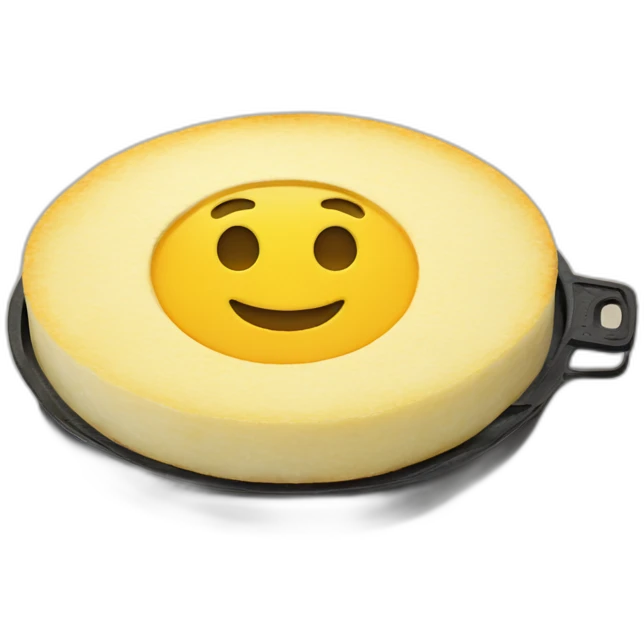 raclette smiley face emoji