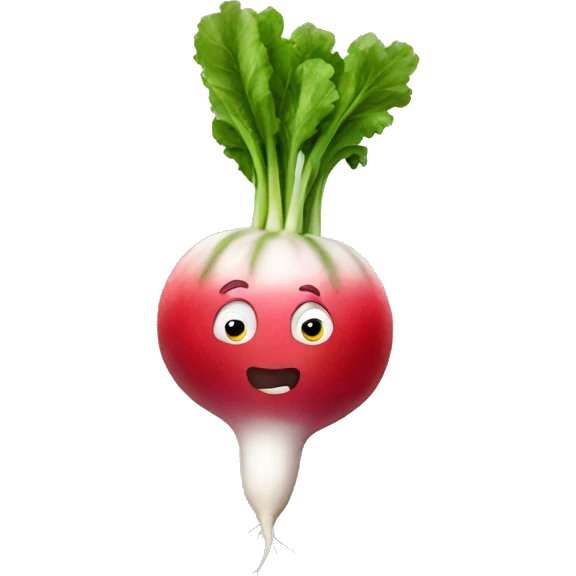 Radish emoji