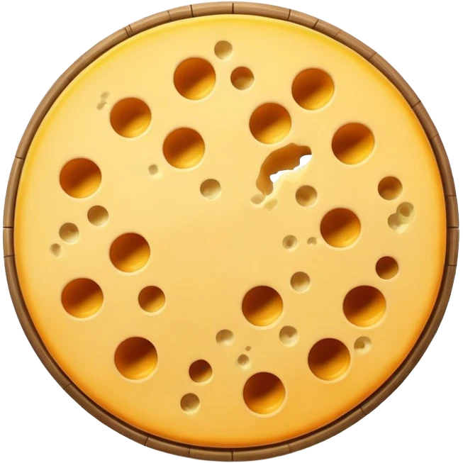 cheese wheel emoji