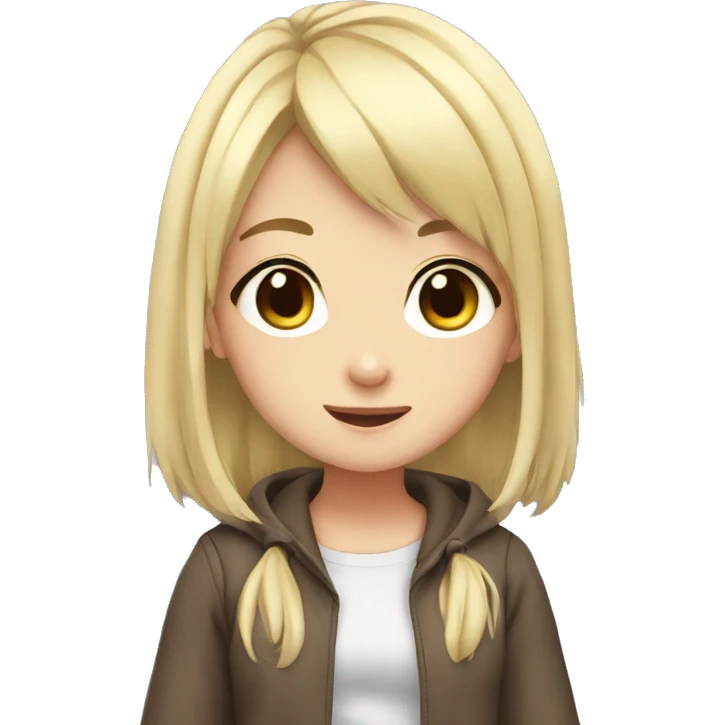cute anime girl emoji