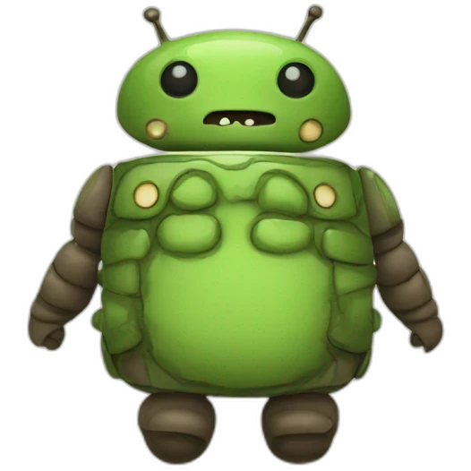 fat bugdroid emoji