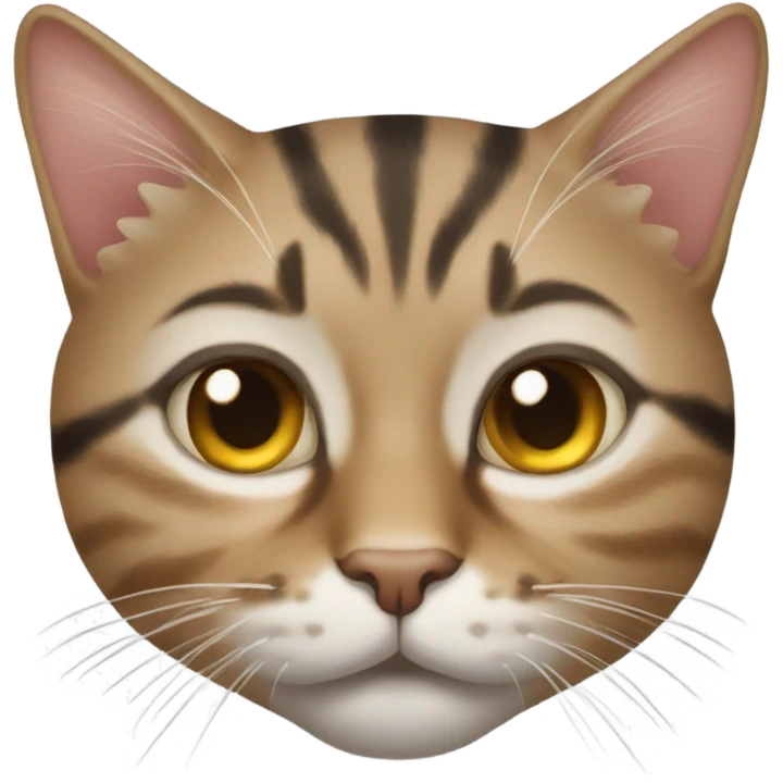 tabby cat face emoji