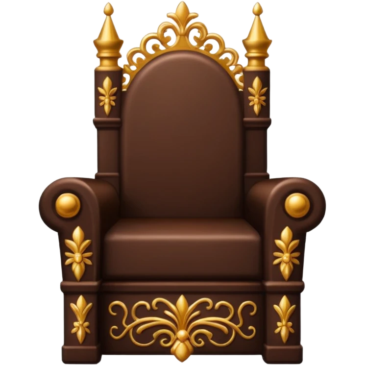 chocolate throne emoji