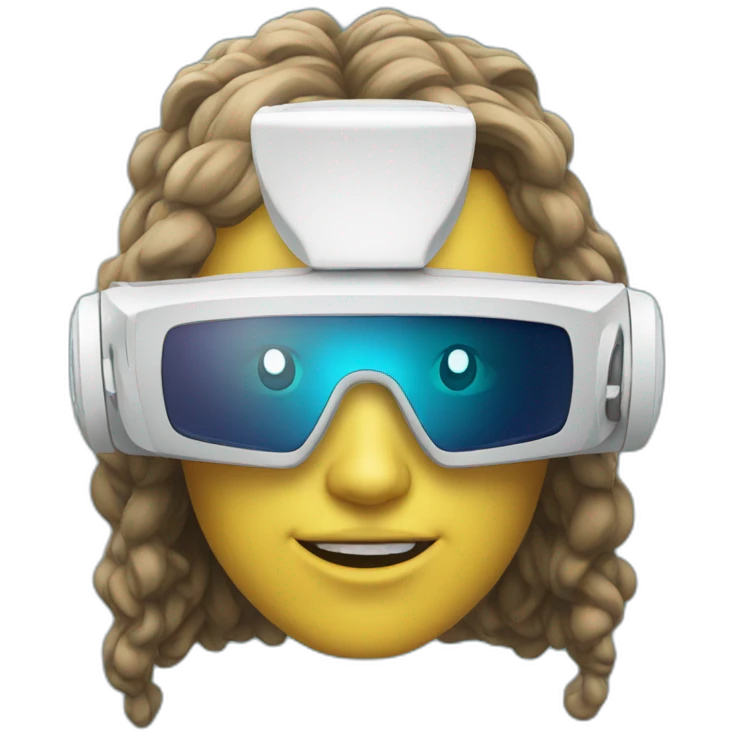 Meta Quest 3 VR headset emoji