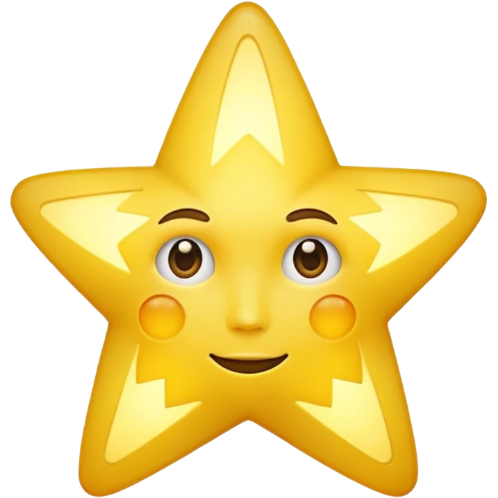 star with a face emoji