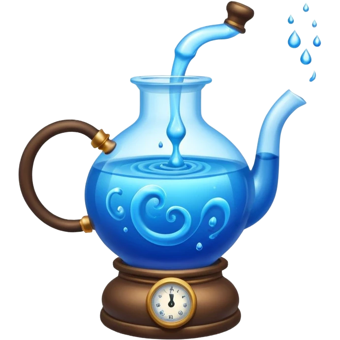 magic potion blue, ball dial emoji