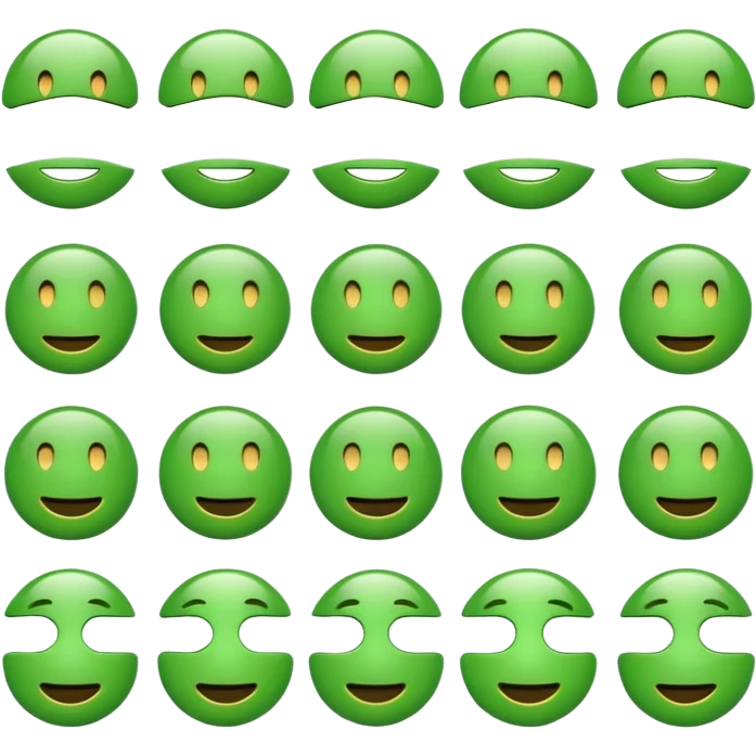 Green imoji emoji