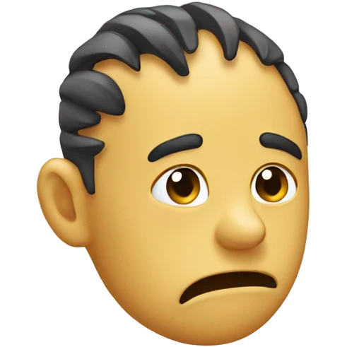 Head scratching  emoji