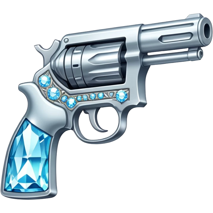 Diamond gun emoji