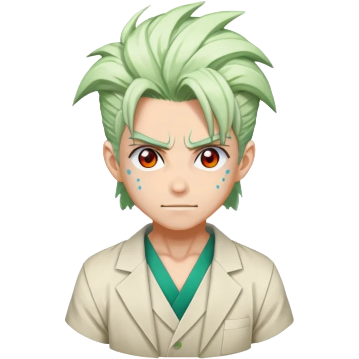 Dr Stone anime emoji