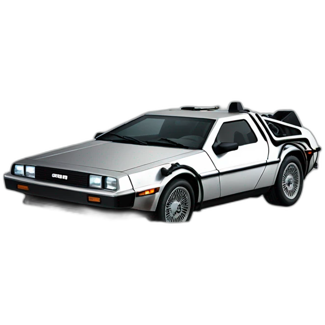 delorean sunk emoji