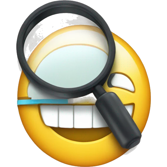 Price Shopping Tag With Magnifying Glass emoji
