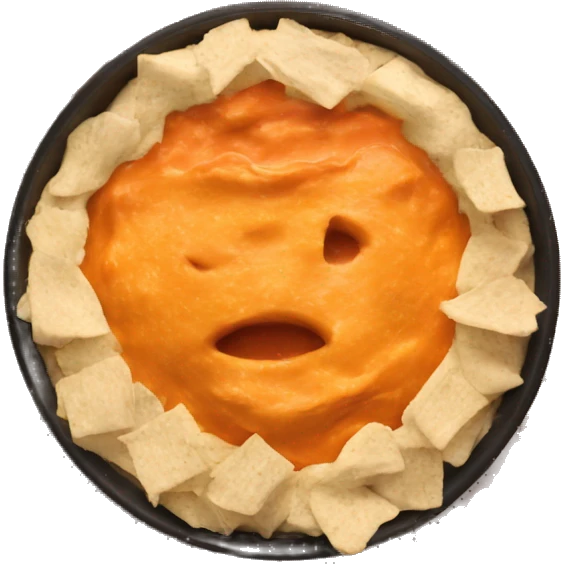 Buffalo chicken dip emoji