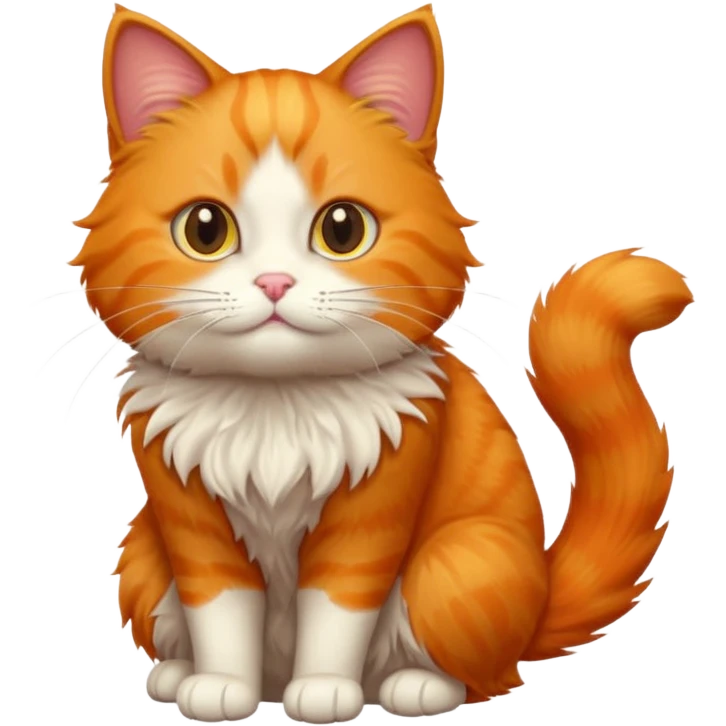 orange cat emoji