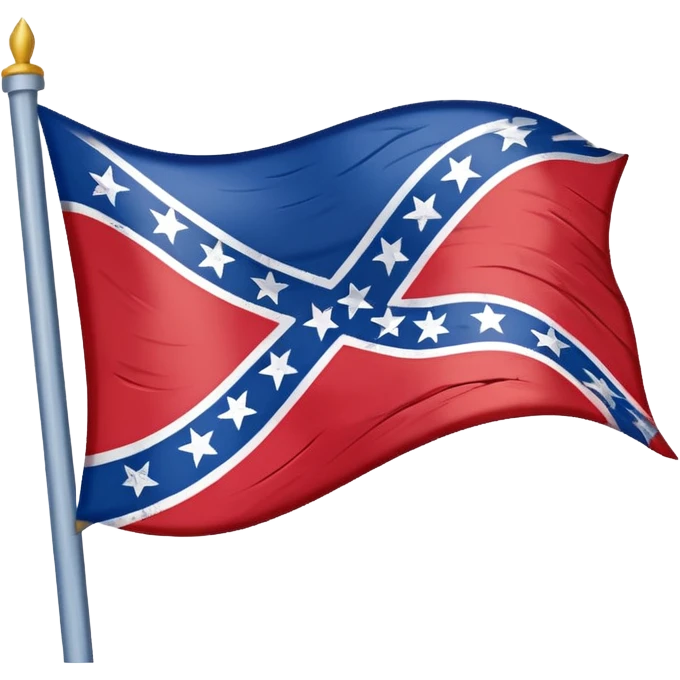Confederate flag emoji