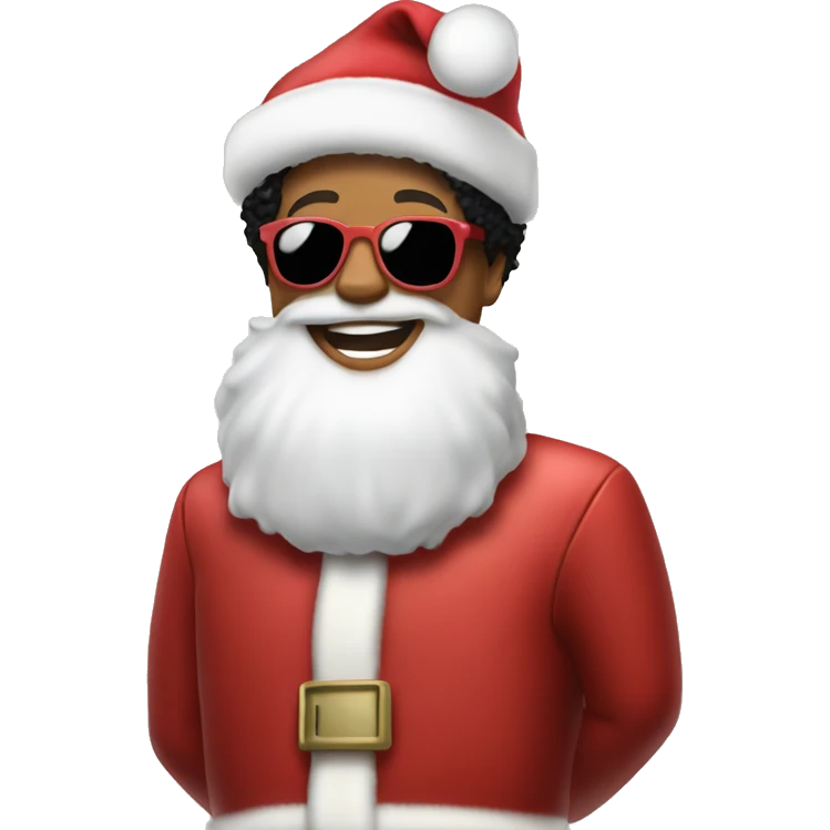 bruno mars as santa emoji
