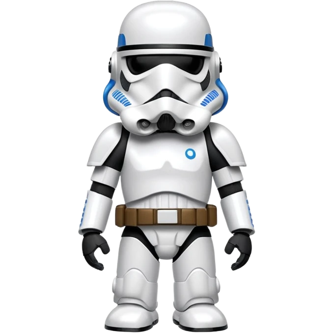 Pokémon with storm trooper emoji