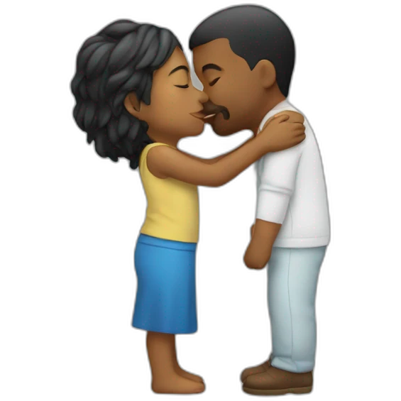 kissing emoji