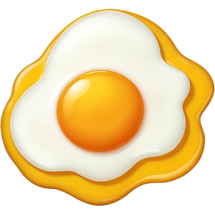 fried egg sunny side up emoji