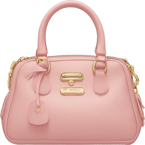 Pastel pink Prada purse  emoji