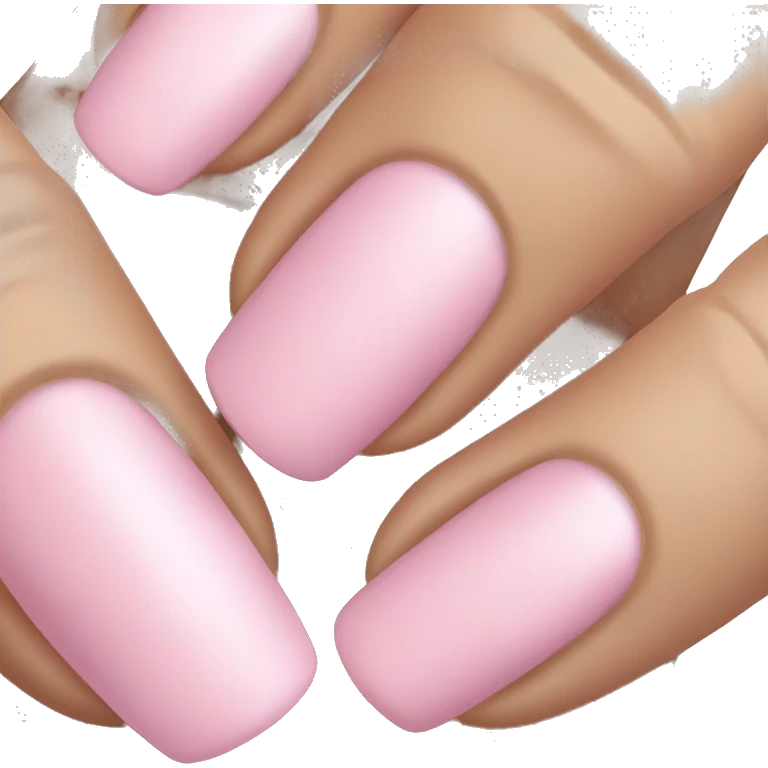 Light pink nails emoji