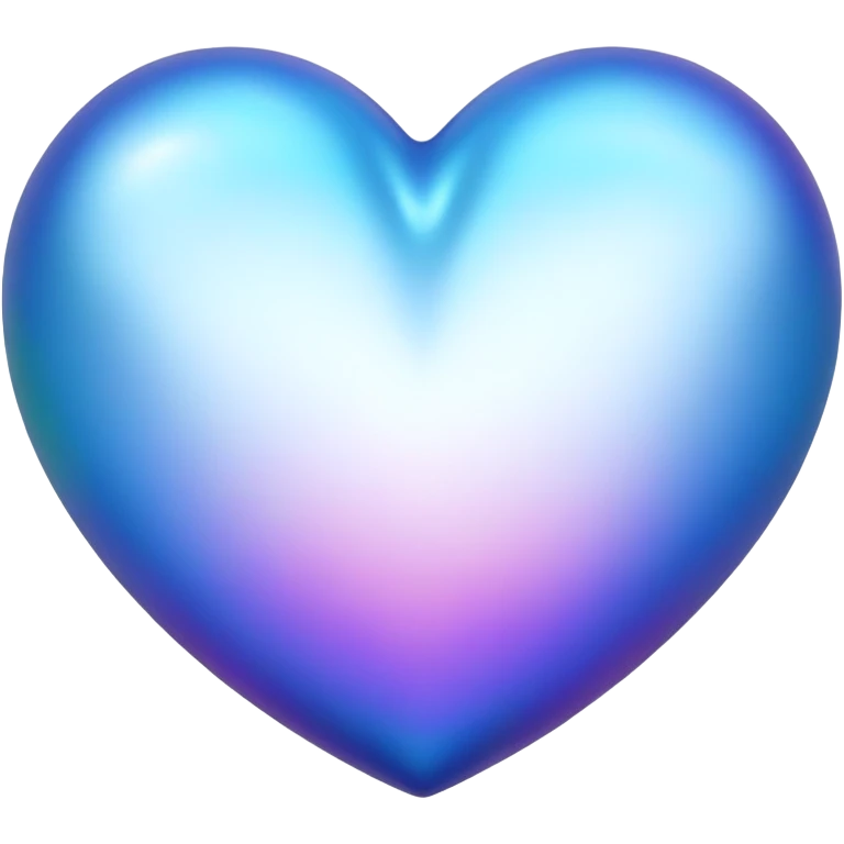 coeur bleu emoji