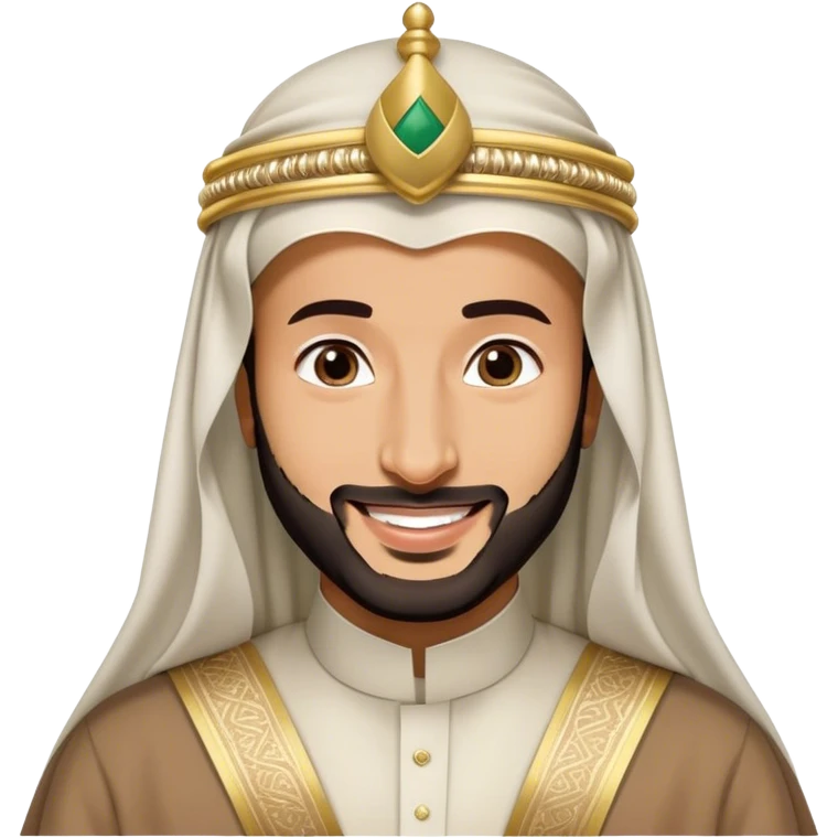 Prince Mohammed bin Salman of Saudi Arabia cartoon emoji