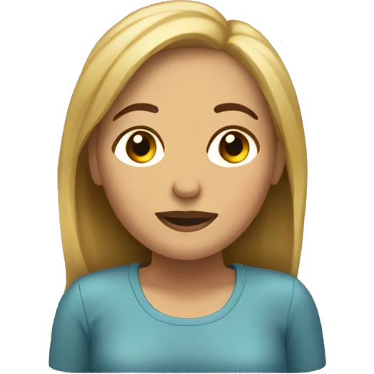Woman lying down emoji