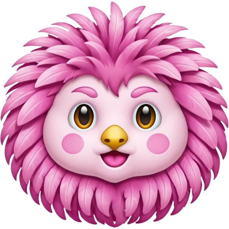 Pink emoji