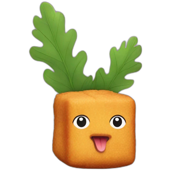 Chicken nugget emoji