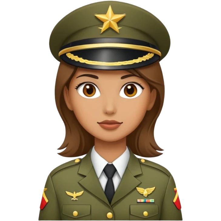 army girl  emoji