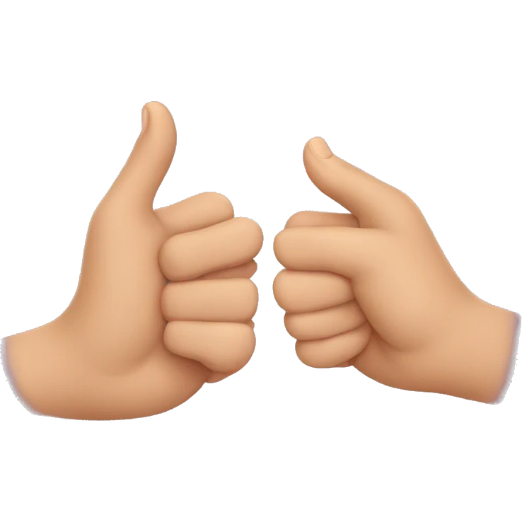 Pinky promise emoji