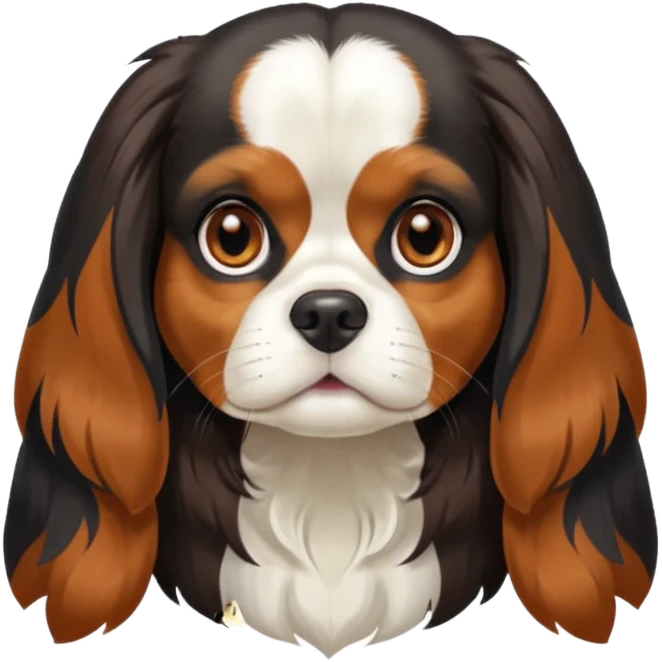 Chienne King charles emoji