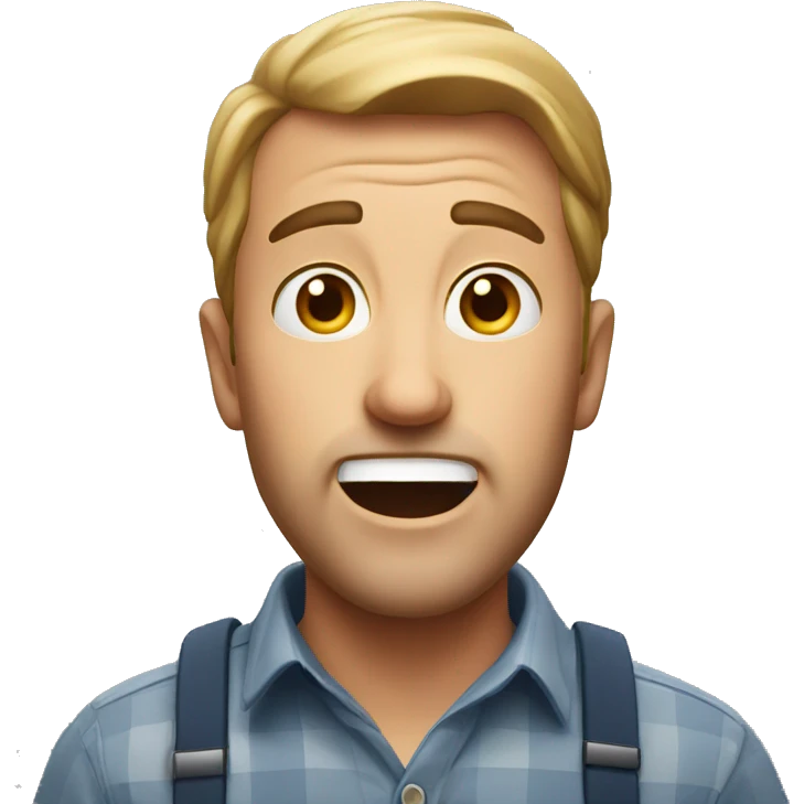 canadian man surprised emoji