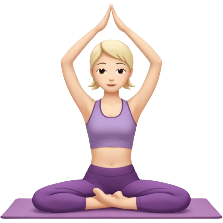 yoga bridge pose emoji