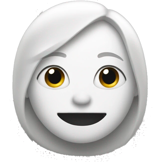 half white circle emoji