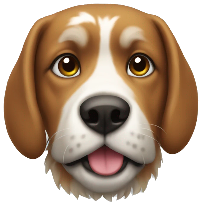 Unique dog  emoji