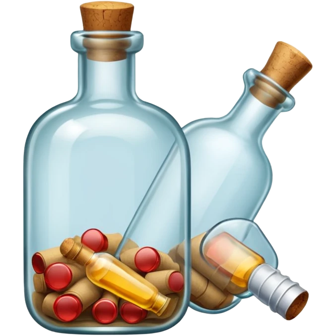 message bottles emoji