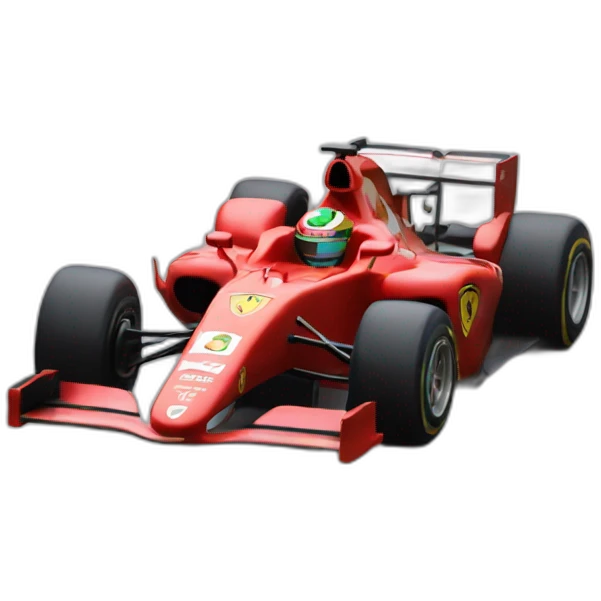 F1 ferrari car emoji