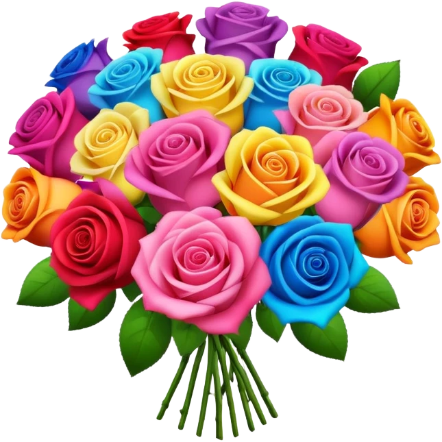 Rose boqout  emoji
