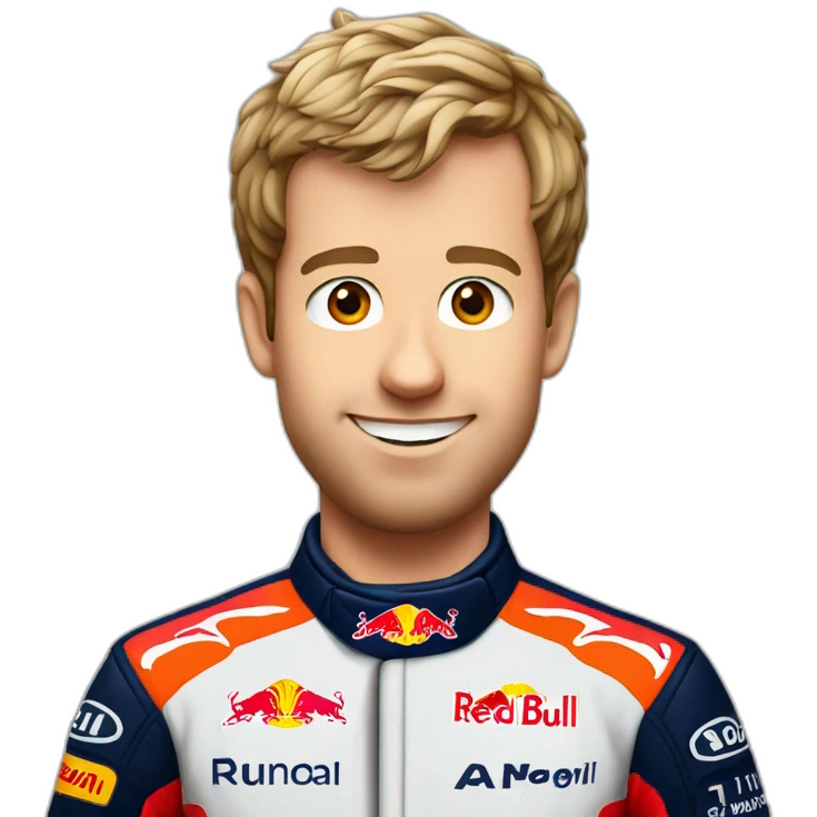 Sebastian vettel red bull f1 emoji