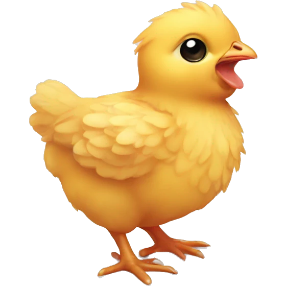 baby chicken emoji