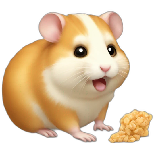 Hamster-eating-peanut emoji
