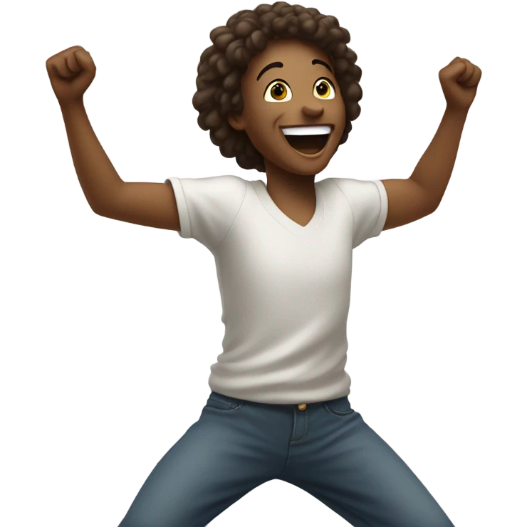 Happy dance emoji